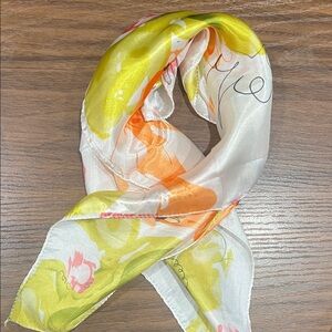 Floral Silk Scarf